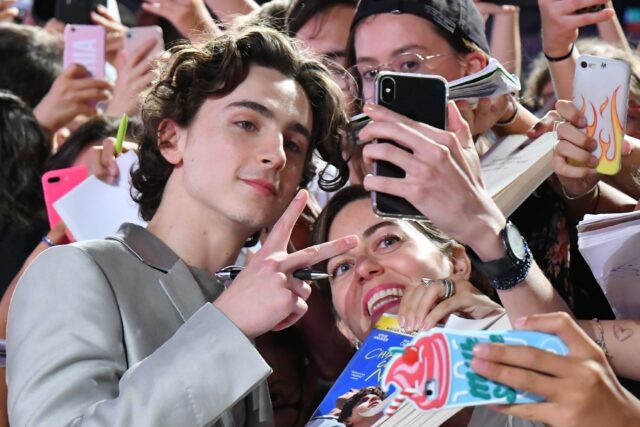 Chalamet plays a young man in love, but with a dangerous taste for human flesh in 'Bones a