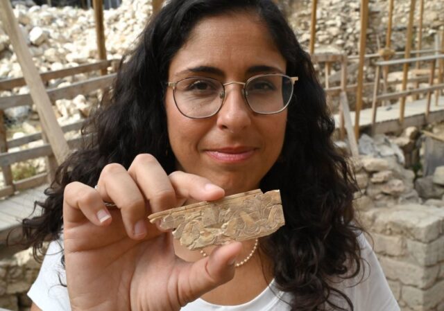 Israeli researchers make rare find of ancient ivory plaques