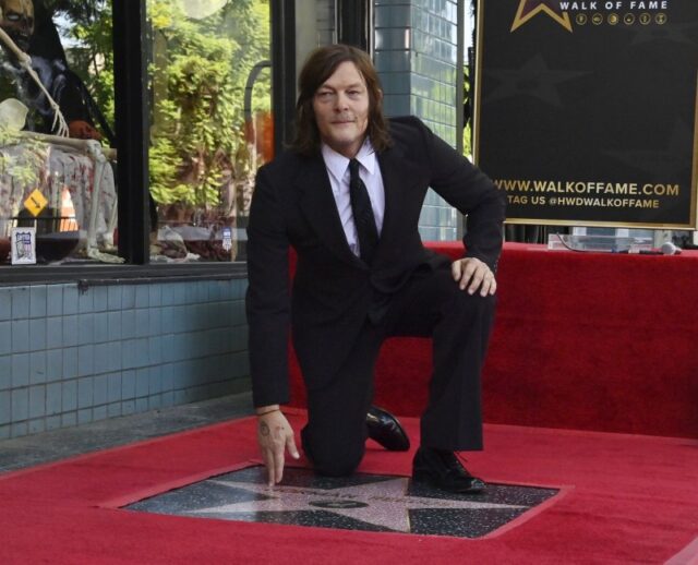 Norman Reedus Honored With Star On Hollywood Walk Of Fame Breitbart 1626