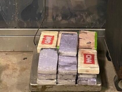 44 pounds of fentanyl seized at Pharr International Bridge. (U.S. Customs and Border Prote