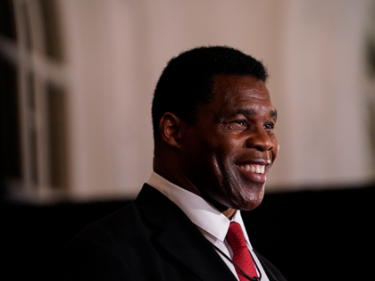 U.S. Senate candidate Herschel Walker speaks to supporters during an election night watch party, Tuesday, May 24, 2022, in Atlanta. Walker won the Republican nomination for U.S. Senate in Georgia's primary election. (AP Photo/Brynn Anderson)