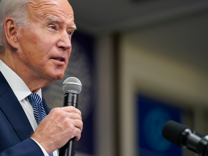 President Joe Biden speaks during a visit to the Democratic National Committee Headquarter