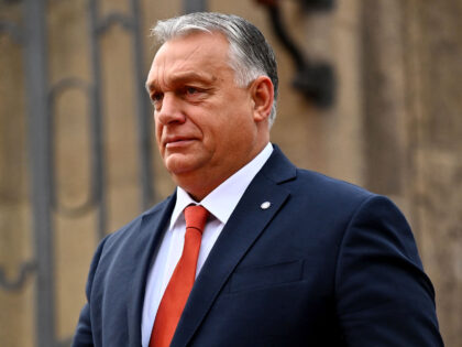 Hungary's Prime Minister Viktor Orban arrives to attend an informal summit of the European Union (EU) in Prague, Czech Republic, on October 7, 2022. - EU leaders meeting in Prague will look to overcome divisions on how to tackle soaring energy prices as they grapple with the fallout from Russia's …