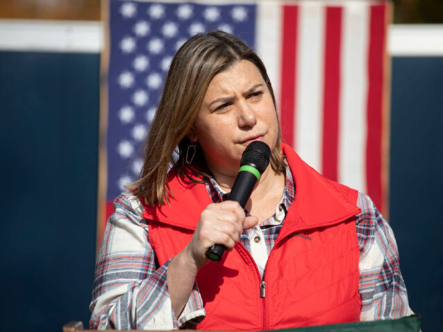 EAST LANSING, MI - OCTOBER 16: U.S. Rep. Elissa Slotkin holds a campaign rally on October