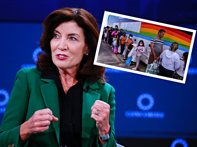 Democrat Kathy Hochul Calls on National Guard over 0.3% of Biden's Border Crisis Arriving in NYC - Vimarsana News