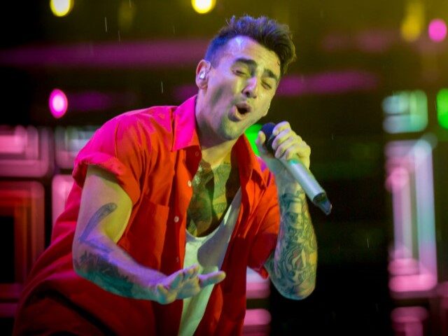 Jacob Hoggard of Hedley performs at We Day Canada at Parliament Hill on July 2, 2017 in Ot