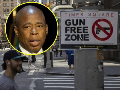 Gun-Free Zone in Times Square; NYC Mayor Eric Adams