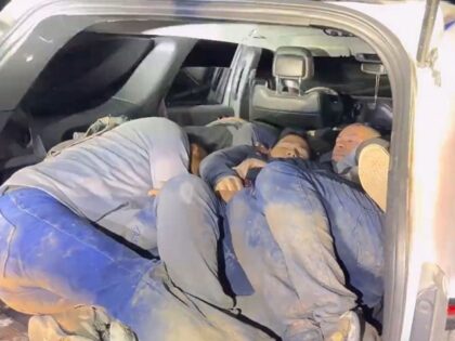 Texas DPS Trooper Jacklyn Gooding arrests two alleged human smugglers after finding seven