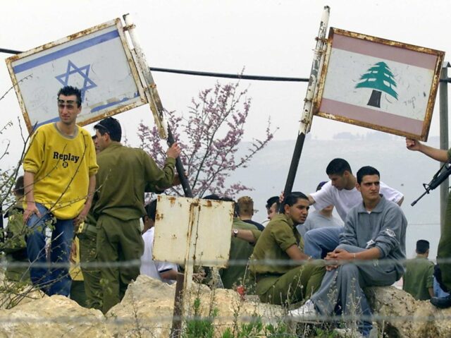 Israel Lebanon fence (Sven Nackstrand / AFP / Getty)