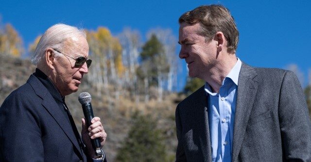 Biden Tries to Boost Sen. Michael Bennet's Reelection Campaign in CO – Breitbart