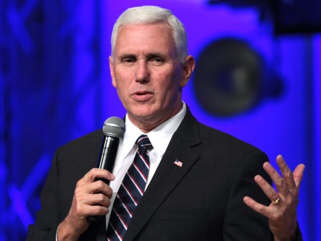 Governor Mike Pence speaking with supporters at a campaign rally and church service at the Living Word Bible Church in Mesa, Arizona, September 22, 2016. Mike Pence at church service in Mesa, AZ. (Gage Skidmore)