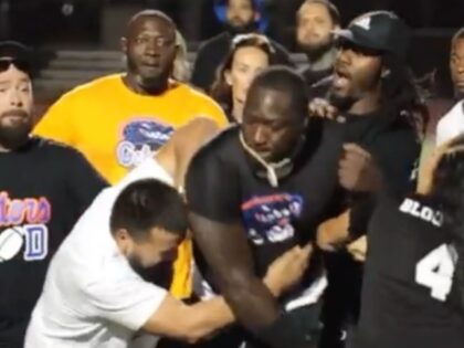 WATCH: Former NFL Player LeGarrette Blount Throws Punches at Youth Football Game