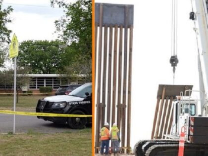 Texas authorizes nearly $875 million for school and border security related issues. (Photos: Getty Images/Office of Texas Governor)