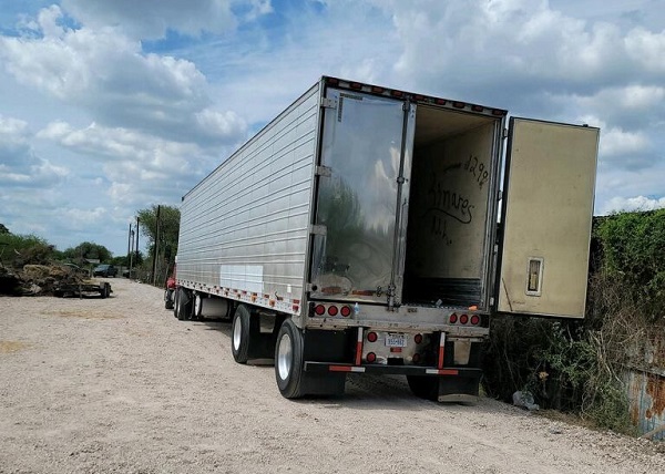Texas deputies find 84 migrants who had been transported in a tractor-trailer. (Hidalgo County Sheriff's Office)