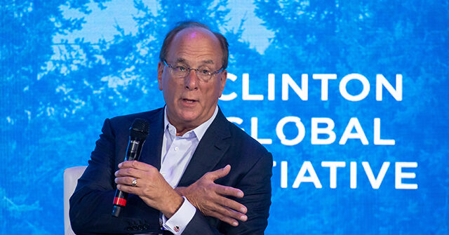 BlackRock CEO Larry Fink No Longer Uses 'ESG,' Laments Term 'Weaponized'