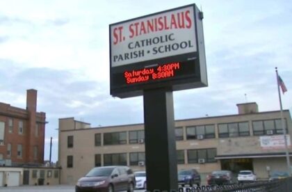 A fifth grade teacher at East Chicago, Indiana's St. Stanislaus School was arrested Wednes