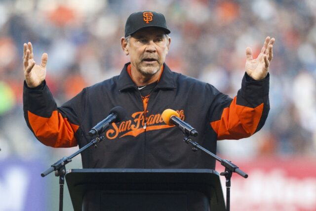 Bruce Bochy, a three-time World Series champion manager with the San Francisco Giants, has