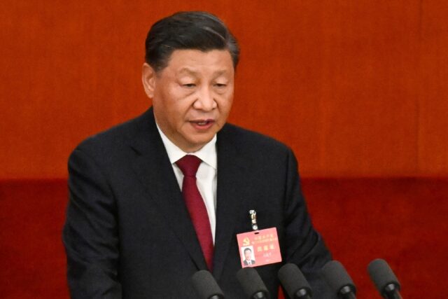 Chinese President Xi Jinping touted his government's achievements at the 20th Communi