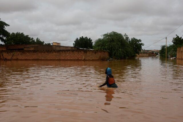 Floods in Niger are common during the rainy season -- climate change may also be having an