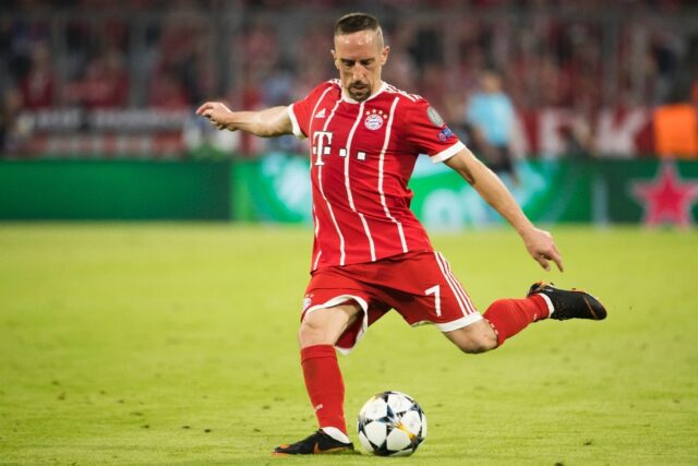 Franck Ribery won nine Bundesliga titles and the 2013 Champions League with Bayern Munich