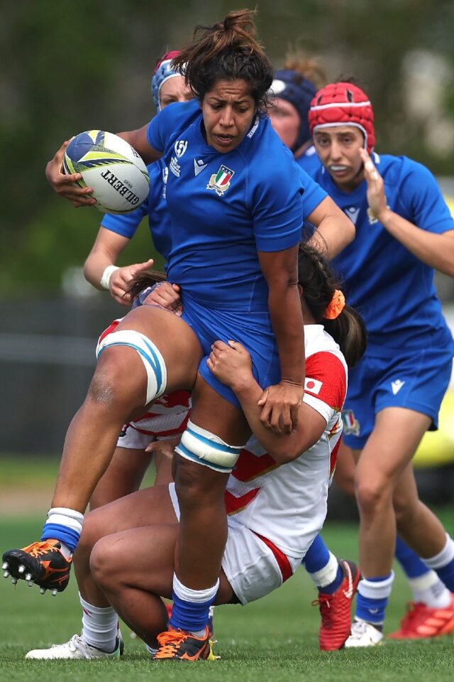 Italy's Sara Tounesi has been banned for 12 matches after being found guilty of biting a J