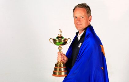 Luke Donald will lead Europe's team at next year's Ryder Cup