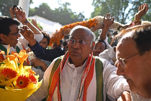 Mallikarjun Kharge is the first head of India's Congress party in 24 years who is not from