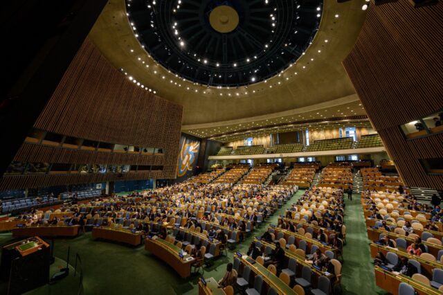 The UN General Assembly meets as it votes to condemn Russia's annexations of Ukrainian territory