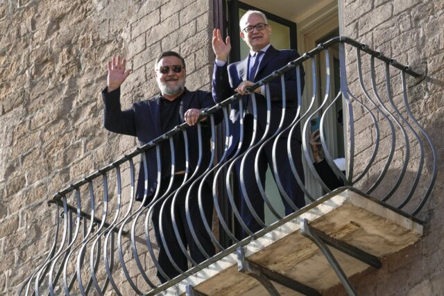 APTOPIX Italy Russell Crowe The Associated Press