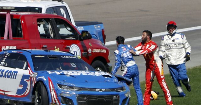 NASCAR Suspends Bubba Wallace 1 Race For Las Vegas Crash - Breitbart