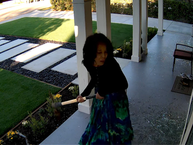 Watch: Woman Smashes Pasadena Home with Pickaxe as Baby Sleeps - Vimarsana News