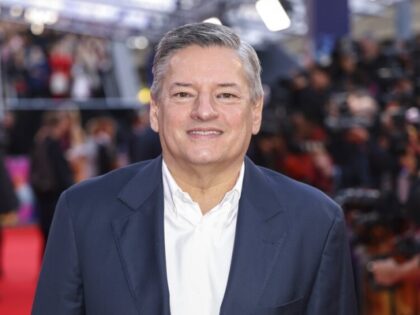Netflix CEO Ted Sarandos poses for photographers upon arrival for the premiere of the film 'Guillermo del Toro's Pinocchio' during the 2022 London Film Festival in London, Saturday, Oct. 15, 2022. (Photo by Vianney Le Caer/Invision/AP)