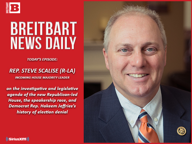 Breitbart News Daily Podcast Ep. 266: Woke Warrior Down! Disney Fires Bob Chepak; Guest: Rep. Steve Scalise on GOP's House Agenda - Vimarsana News