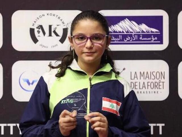 The Hamas terror group praised an 11-year-old table tennis player from Lebanon for pulling