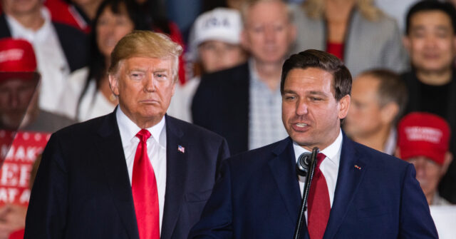 Farage: ‘Titanic Clash’ Brewing Between Trump and DeSantis