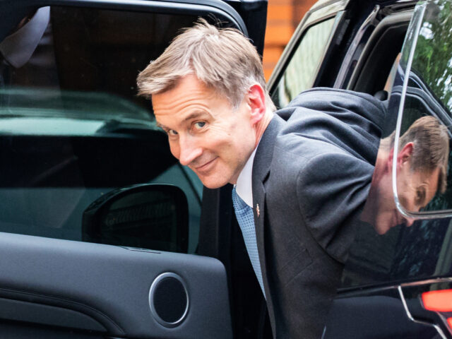 LONDON, ENGLAND - JUNE 20: Jeremy Hunt arrives at the Foreign Secretary’s Grace and Favo