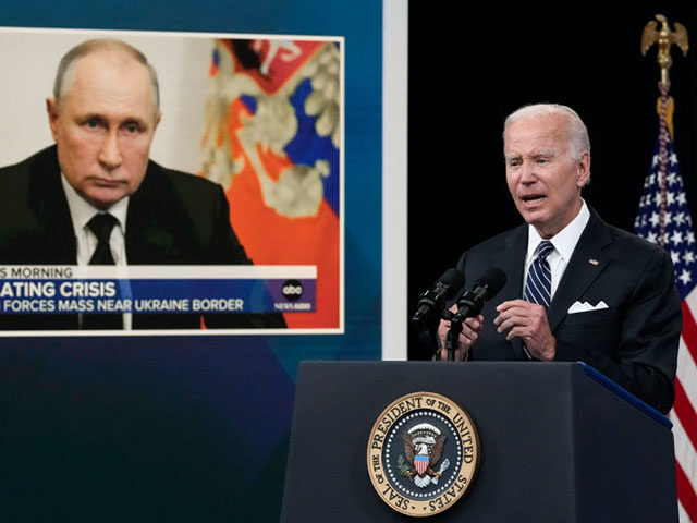 Sanctions - WASHINGTON, DC - JUNE 22: An image of Russian President Vladimir Putin is disp