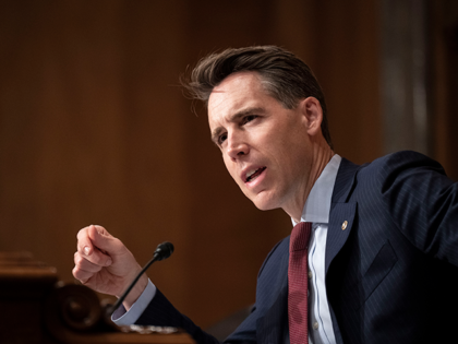 Sen. Josh Hawley (R-MO) speaks during a Senate Homeland Security Subcommittee on Emerging Threats and Spending Oversight on Capitol Hill August 3, 2022 in Washington, DC. Later today the U.S. Senate will hold a series of votes on Finland and Sweden joining NATO. (Photo by Drew Angerer/Getty Images)