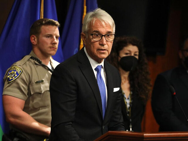 LOS ANGELES CA AUGUST 8, 2022 -- District Attorney George Gascon announced in a press conf