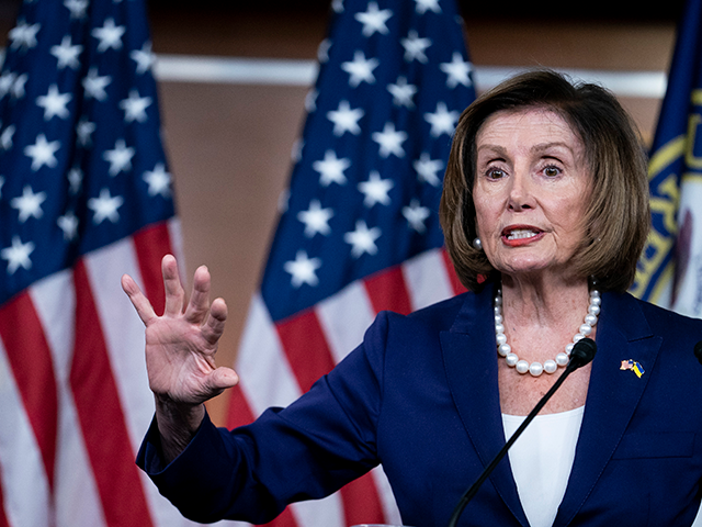 House Speaker Nancy Pelosi holds weekly news conference at the U.S. Capitol in Washington,