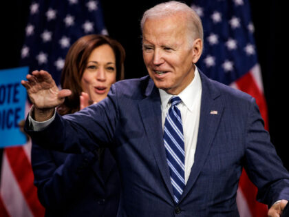 WASHINGTON, DC - NOVEMBER 10: US President Joe Biden speaks during an event hosted by the Democratic National Party at the Howard Theatre on November 10, 2022 in Washington, DC. The President and Vice President are speaking after the Democratic Party had a historically successful midterm election, fending off what …