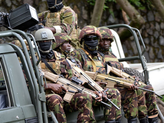  Military troops are seen aft  a subject   plane, carrying Military troops sent by Kenya to the eastbound   Democratic Republic of the Congo (KDC) to forestall  ongoing clashes betwixt  Congolese service  and M23 rebels, arrives successful  Goma, Democratic Republic of the Congo connected  November 16, 2022. The Kenyan service  sent hundreds of soldiers to the country  today, aft  the dispatch of 900 soldiers connected  November 12. (Photo by Augustin Wamenya/Anadolu Agency via Getty Images)