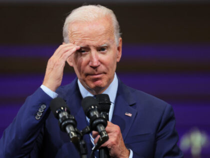 WILKES-BARRE, PENNSYLVANIA - AUGUST 30: U.S. President Joe Biden speaks on his Safer America Plan at the Marts Center on August 30, 2022 in Wilkes-Barre, Pennsylvania. President Biden visited Wilkes-Barre to speak on the passage of his bipartisan gun safety legislation earlier this year after massacres in Buffalo, New York, …