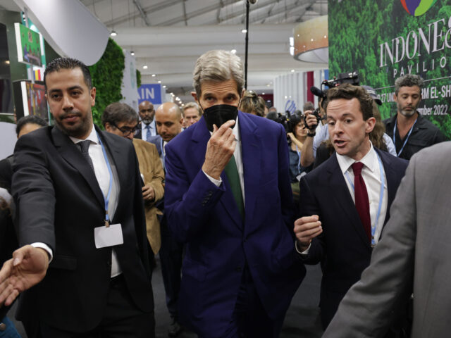 SHARM EL SHEIKH, EGYPT - NOVEMBER 08: John Kerry, U.S. special presidential envoy for clim