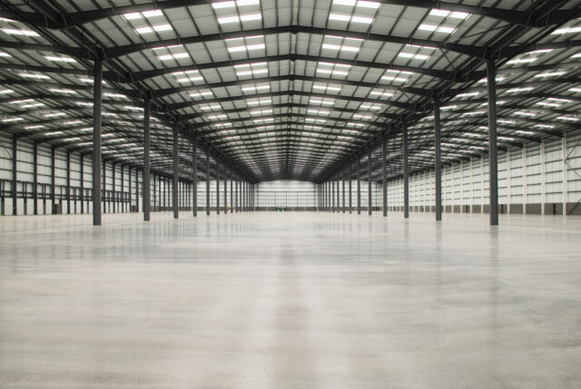 Empty warehouse, Coventry, West Midlands, UK. (Photo by Victoria Gibbs/Construction Photography/Avalon/Getty Images)