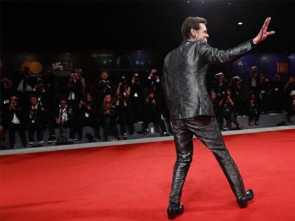 VENICE, ITALY - SEPTEMBER 05: Jim Carrey walks the red carpet ahead of the 'Jim &