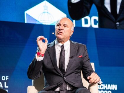 Kevin O'Leary, chairman of O'Leary Ventures, speaks during the DC Blockchain Summit in Washington, D.C., US, on Tuesday, May 24, 2022. The summit is gathering the most influential people focused on public policy for digital asset and blockchain innovations, according to the organizers. Photographer: Valerie Plesch/Bloomberg