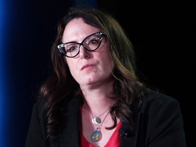 Maggie Haberman speaks onstage at The New York Times DealBook DC policy forum on June 9, 2