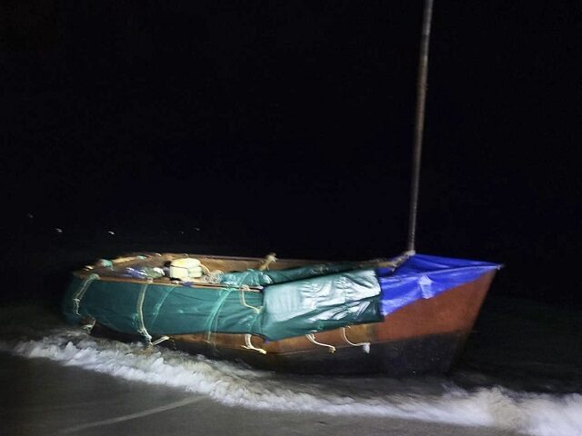 Hundreds of mostly Cuban migrants make their way to the Florida coast in homemade boats. (U.S. Border Patrol/Miami Sector)
