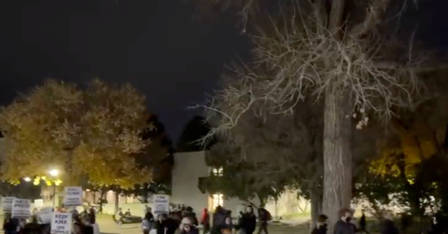 ‘Shut Down White Supremacy:’ Far-Left Activists Protest Charlie Kirk Event at University of New Mexico